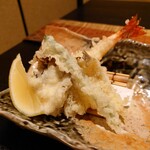 蕎麦懐石 あゆみ - 天ぷら 2021年4月