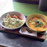 スプーンソング - 【2021年2月3日(水)】フィッシュマッパス(ｶﾚｰ)とベジナッツプラオ