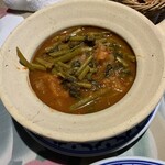 アユタヤ - 空芯菜のサワーカレー