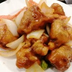 聚友楼 - 酢豚　お肉ゴロゴロ