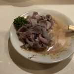 和風もつ料理 あらた - 生せんまい。今回は色濃いめ。