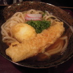 讃岐屋 雅次郎 - ちく玉天かけうどん(750円)