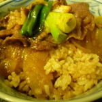 神戸牛丼　広重 - こんな感じ