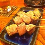 レバー　しっかり角が立ってます