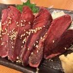 や台ずし - 本マグロ血合いレバ刺し風（329）