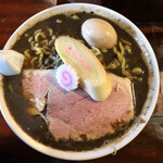 一球 - 煮干そば｢極｣大盛＋味玉