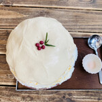 サカノウエカフェ - カシューナッツとフランボワーズ　1,500円