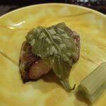 勢麟 - 黒むつの西京焼きと蕗