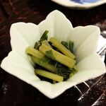 勢麟 - 沢わさびの醤油漬け