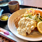 Buiyabesu - 自家製タルタルソースの魚のフライ定食