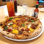 森のpizza Lodge - ポッロ・ピカンテ 1680円