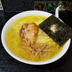 塩そば専門店 桑ばら - 麺が太い塩そば
