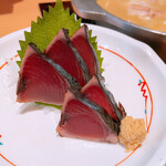 水炊き若どり - 鶏天と鰹たたき定食