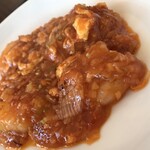 中國食彩 アオヤマ - ランチセット（小海老と卵のチリソース煮）