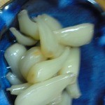 あおのの - 奥さんの手作りらっきょうです