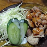 あおのの - 豚ホルモン炒めです