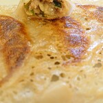 鵜の木餃子坊 - 鵜の木餃子坊　餃子断面