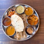 Andhra Dining - ランチミールス1,290円