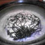 うなぎ割烹 きた八 - かわはぎちり鍋(季節もの)使用後(雑炊)\3,000_