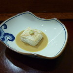 徳うち山 - 焼き胡麻豆腐。