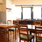 健康レストラン かろり500 - 内観 テーブル