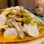 Amakusa millet and local vegetables pickled in Nanban