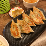 好吃餃子店 - セロリ焼き餃子定食 550円