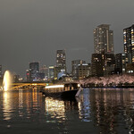 屋形船 大喜丸 - 剣先噴水がかなり綺麗です!