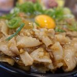 伝説のすた丼屋 - 背油にんにく大爆発すた丼　1280円