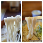 そば処 安澄 - 蕎麦が変わりました！左画像が以前の物で右画像が現在の物です。