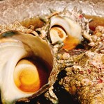 Karatsu Princess turban shell boiled in sake