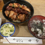 鳥竹 - 焼鳥丼