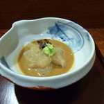 徳うち山 - 鯛茶。