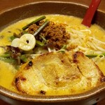 麺場 田所商店 - 信州味噌ラーメン＋チャーシュートッピング