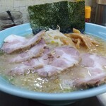 麺屋　だし○ - 塩チャーシューめん☆ 麺・大盛り、メンマ