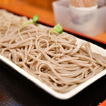 蕎麦処 こだか - 料理写真:【そば食べくらべ 二種セット(せいろと十割)@1,100円】十割