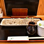 蕎麦処 こだか - そば食べくらべ 二種セット(せいろと十割)@1,100円：初期状態