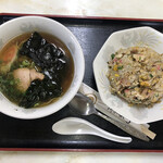 三松 - 2021/04/23
チャーハンセット 900円
（チャーハン+半ラーメン）