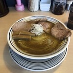 煮干しらぁめん 猫トラ亭 - 超煮干し大盛　肉１枚