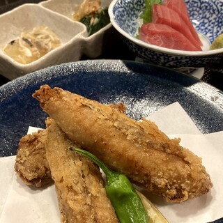 ショウサイフグのふぐから定食 とらふぐ専門 ふぐ中俣 東銀座 ふぐ 食べログ