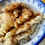そらかぜ食堂 - ゲソと言うより、ミミ丼？　けど旨い！