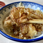 そらかぜ食堂 - 甘辛丼ツユはチョットだけ塩っぱ目かな？