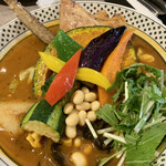 Rojiura Curry SAMURAI. - 私は「野菜・レギュラー４辛・ライスＳ」をチョイス！