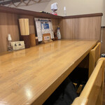 炭火串焼 鳥福 - カウンター席