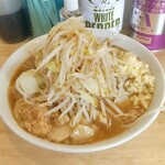 ラーメン 他力也 - ラーメン。ニンニクアブラカラメ￥800