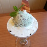 ココス - チョコミン党パフェ