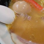 一条流がんこ総本家分家四谷荒木町 - 丸鶏100%の鶏白湯スープ♪