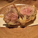 酒井商会 - 蕗の薹の肉詰め 桜海老塩