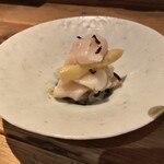 酒井商会 - 帆立 ホワイトアスパラ 塩昆布和え