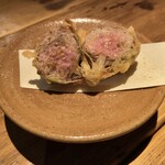 酒井商会 - 蕗の薹の肉詰め 桜海老塩